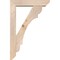 Ekena Millwork Olympic Slat Smooth Bracket w/ Offset Brace, Douglas Fir, 5 1/2"W x 24"D x 36"H BKT0604X24X36OLY06SDF - alternate 4